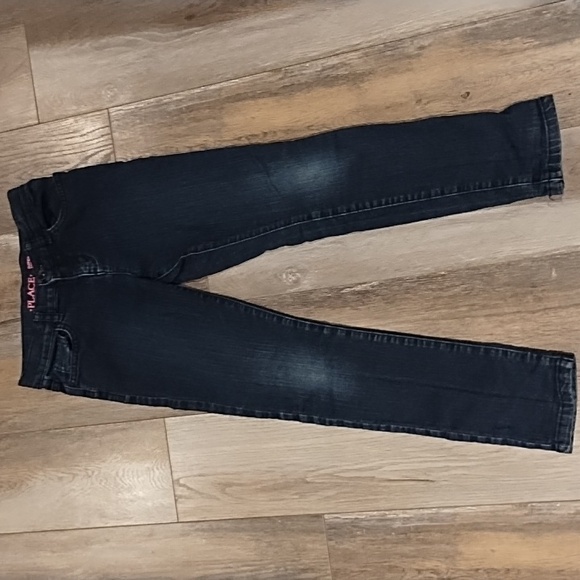 Girls " children's place " dark denim jeans size 10 - Picture 1 of 6